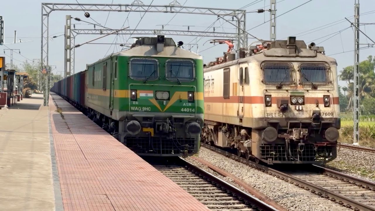 130 KMPH HIGH SPEED TRAINS | Rajdhani+Shatabdi+Tebhaga Express & More