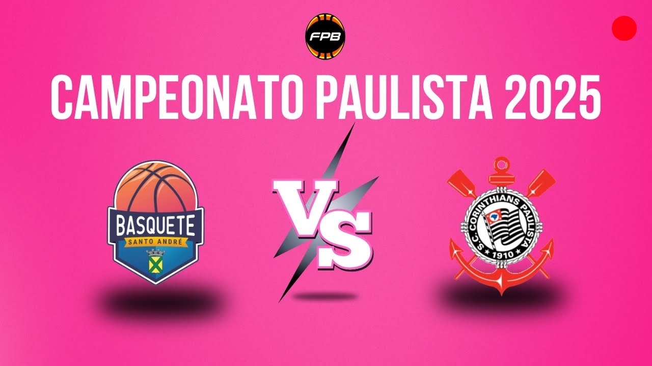 SANTO ANDRÉ X CORINTHIANS - AO VIVO COM IMAGENS | CAMPEONATO PAULISTA 2025