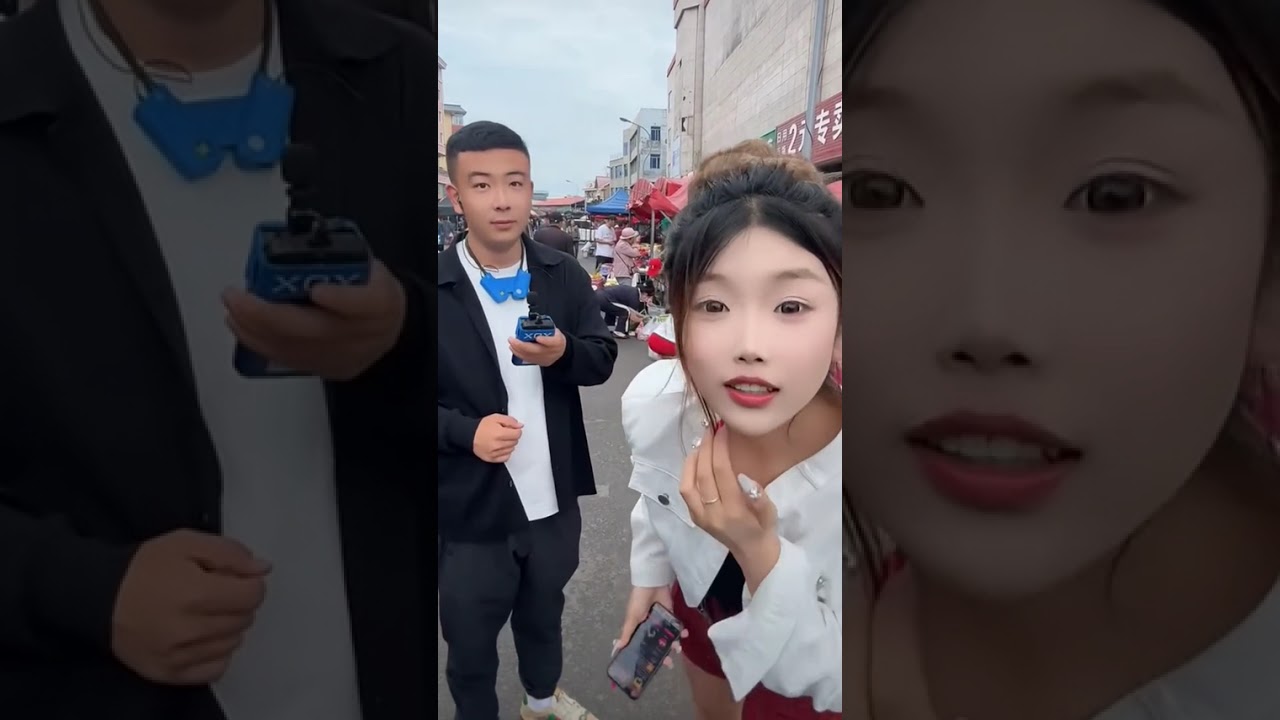 Marshal Teases Girls in Outdoor Fun: Chat Up a Beauty