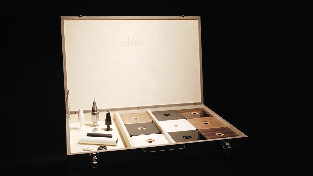 Solidsteel Official Demo Suitcase | Hi-Fi Racks Made in Italy