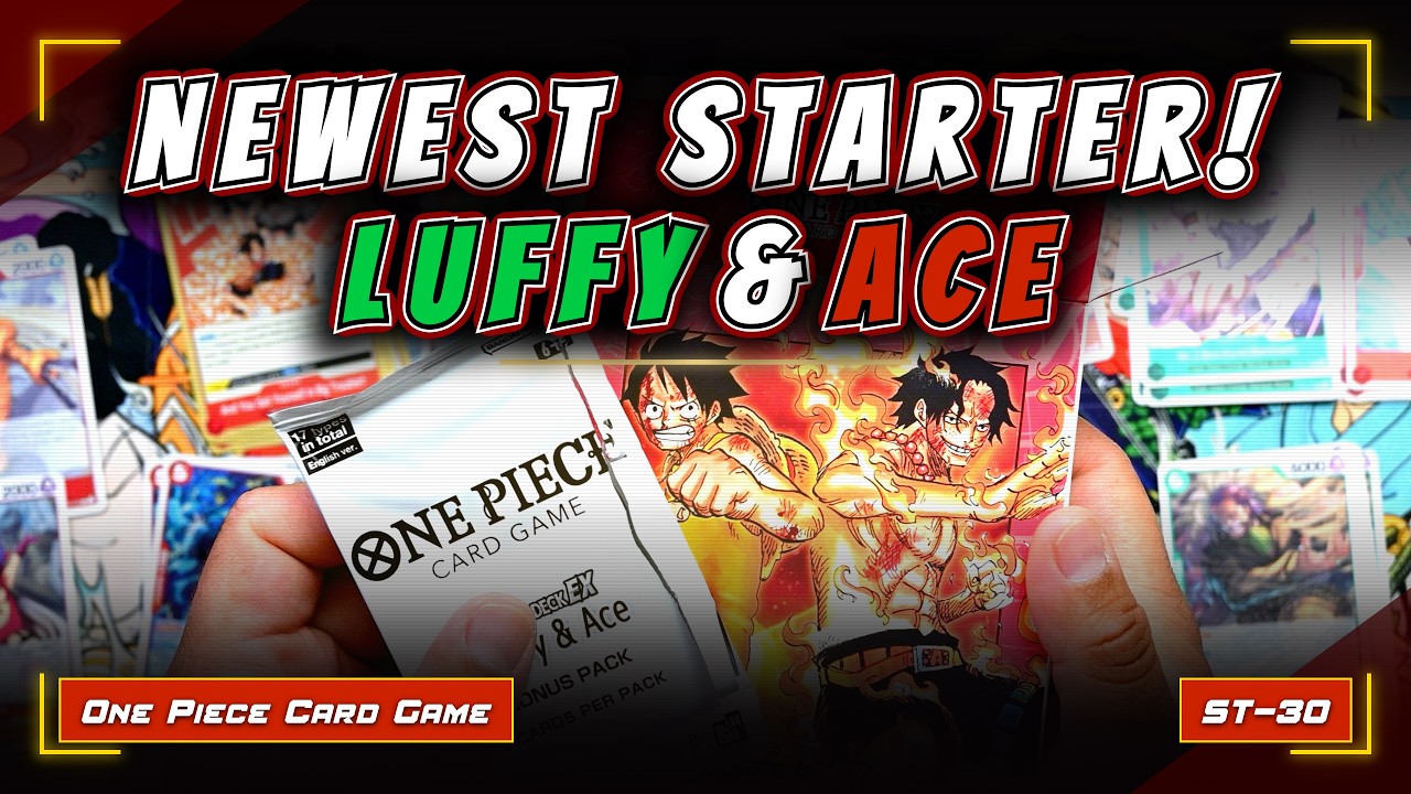 Whats in ONE PIECE LUFFY & ACE STARTER DECK EX for the One Piece Card Game