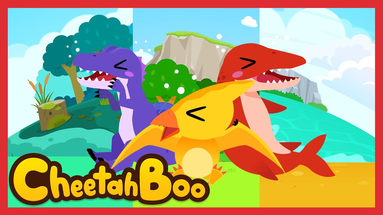 [🎉NEW] Baby Dinosaurs! Where do you live?🏚️ | Nursery rhymes & Kids Song | #Cheetahboo
