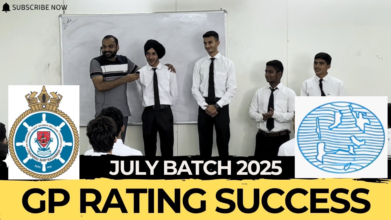 GP Rating Students Selected In TS Rahaman || Seven Islands