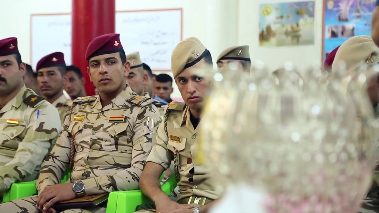 خالد العبيدي يشرف على قرعة توزيع ضباط الدورة 105 على وحدات جيشنا الباسل