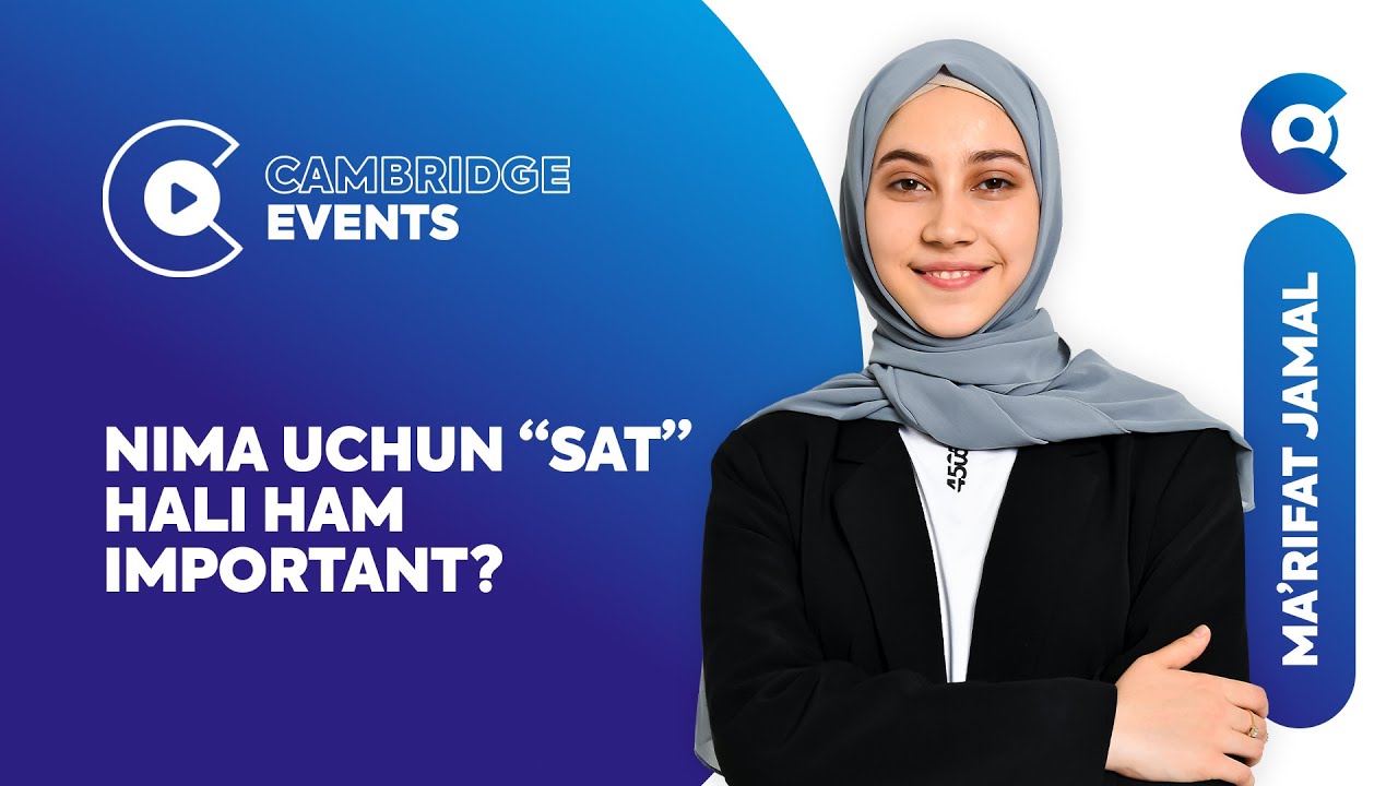 SAT and COLLEGE application | Ma'rifat Jamal