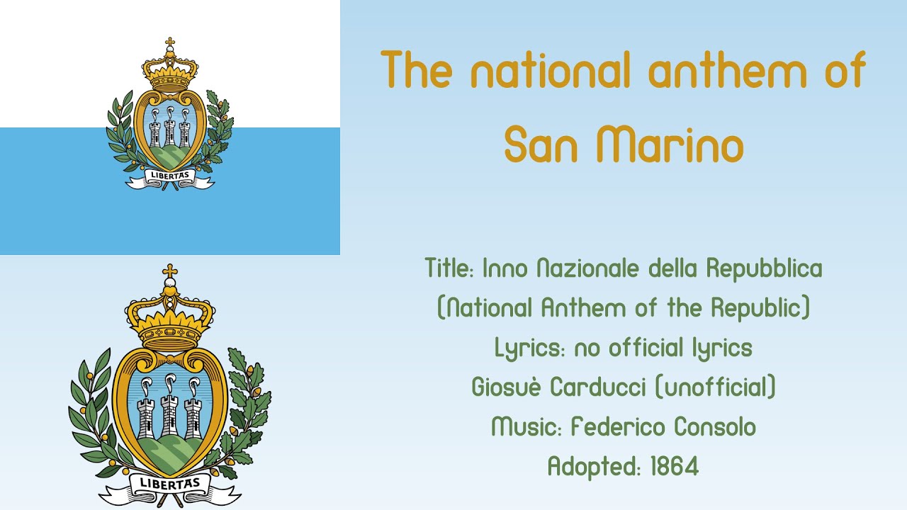 European countries- national anthems