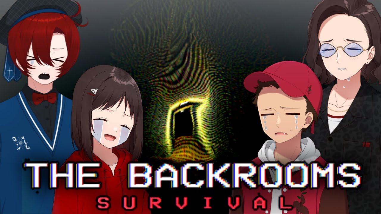 ガチビビりメンバーたちといくThe Backrooms Survival。この中の誰かが二重人格だったことが判明 - The Backrooms Survival