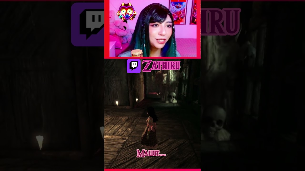 Maldit... #twitchmoments #alicemadnessreturns #zathiru #gamergirl  #humor #twitch  #games #clips