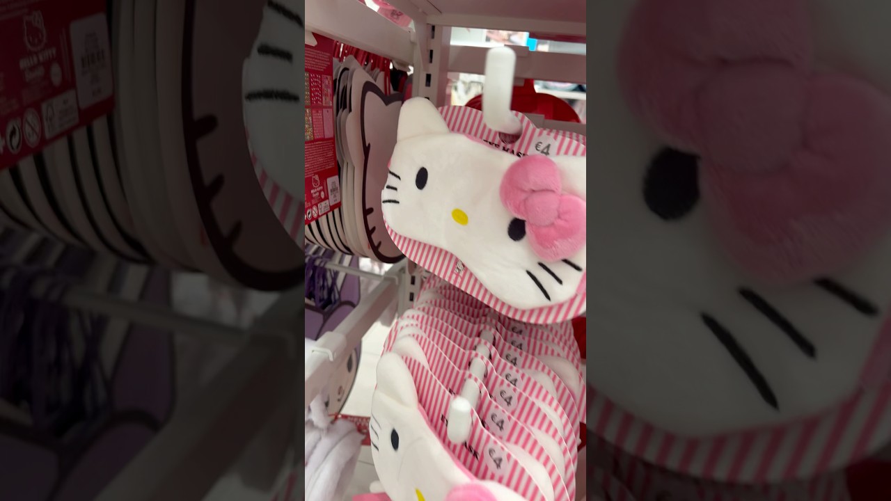 Hello Kitty sleeping mask #hellokitty #hellokittyaddict #sanrio #kawaii #kawaiigirl #sanriogirl