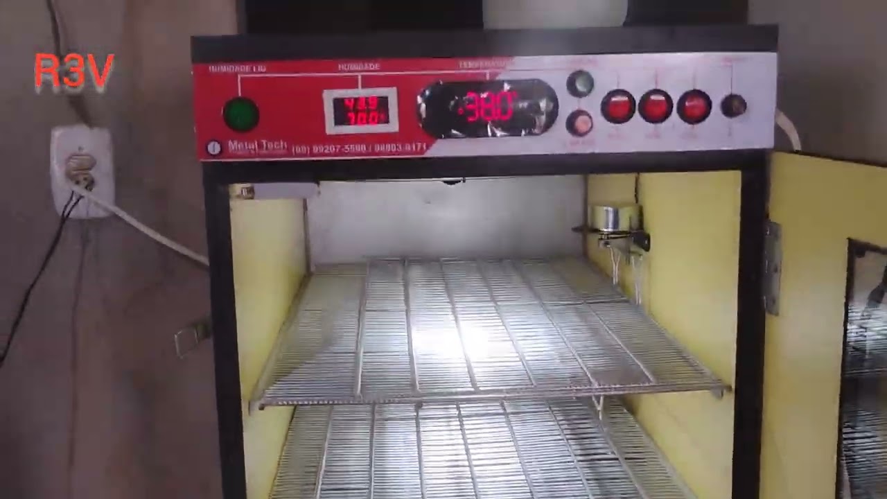 Projeto Chocadeira 240 em Rodízio (finalizado)