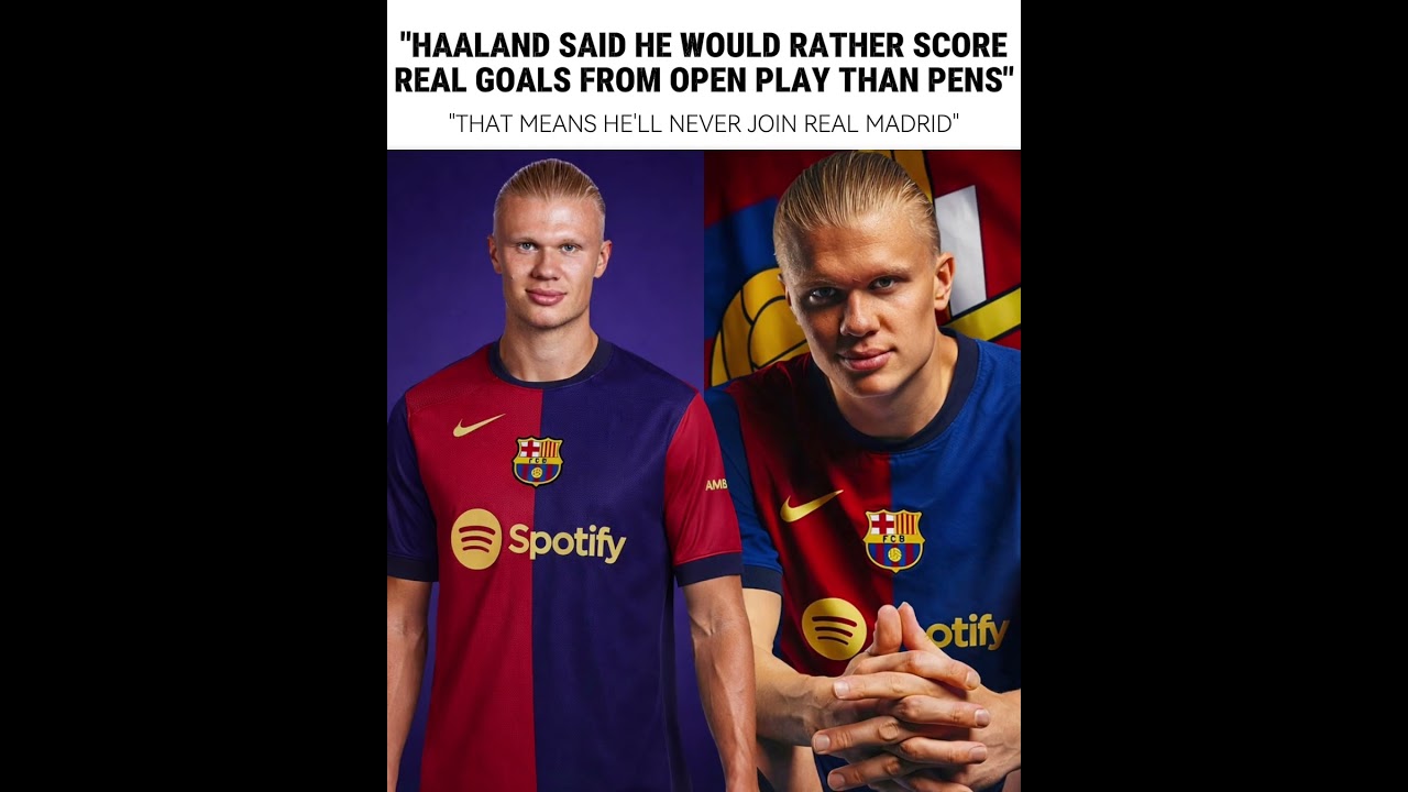 HAALAND RATHER SCORE NORMAL GOALS THAN PENS #footballshorts