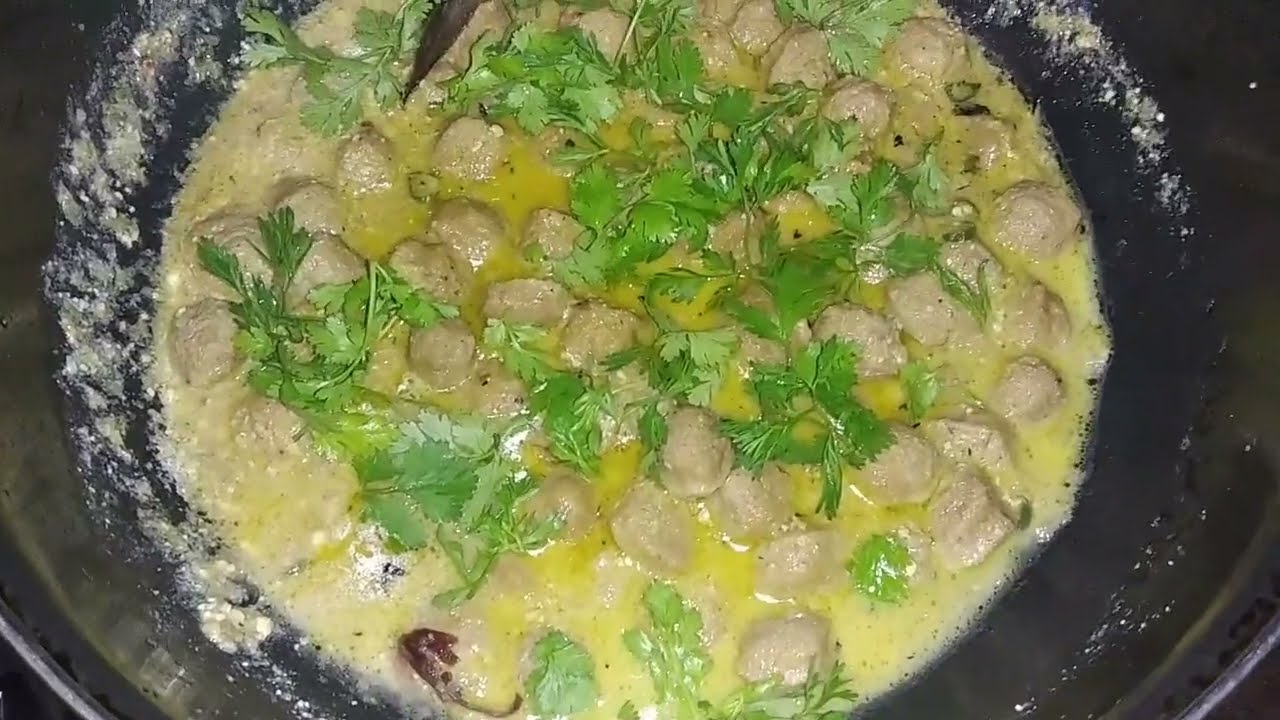 Soya Zafraani Korma | Soybean Zafrani Korma Recipe❤ 