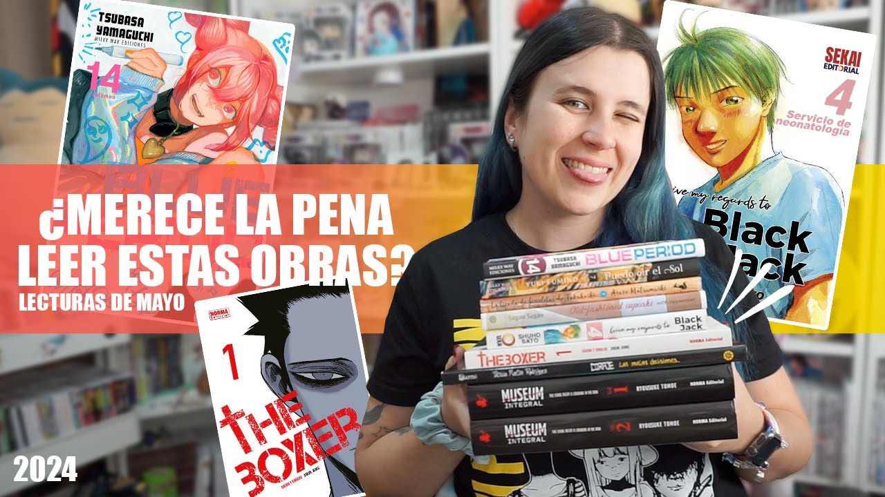 ¿MERECE LA PENA LEER ESTAS OBRAS? | The Boxer, Blue Period, Museum y más (Lecturas del mes, Mayo)