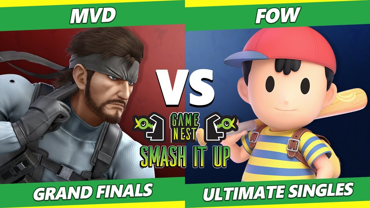 Smash It Up 22 GRAND FINALS - MVD (Snake) Vs. FOW (Ness) - SSBU Ultimate Tournament