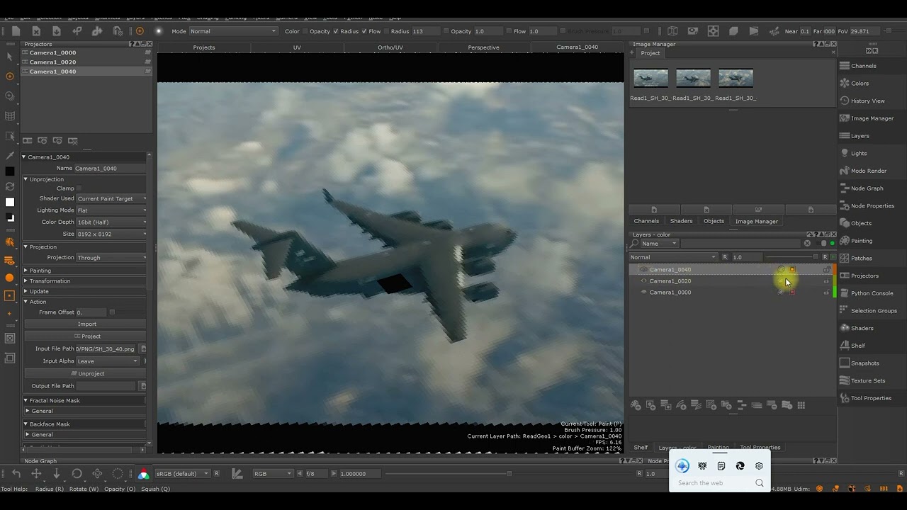 Mari Projection shots tutorial