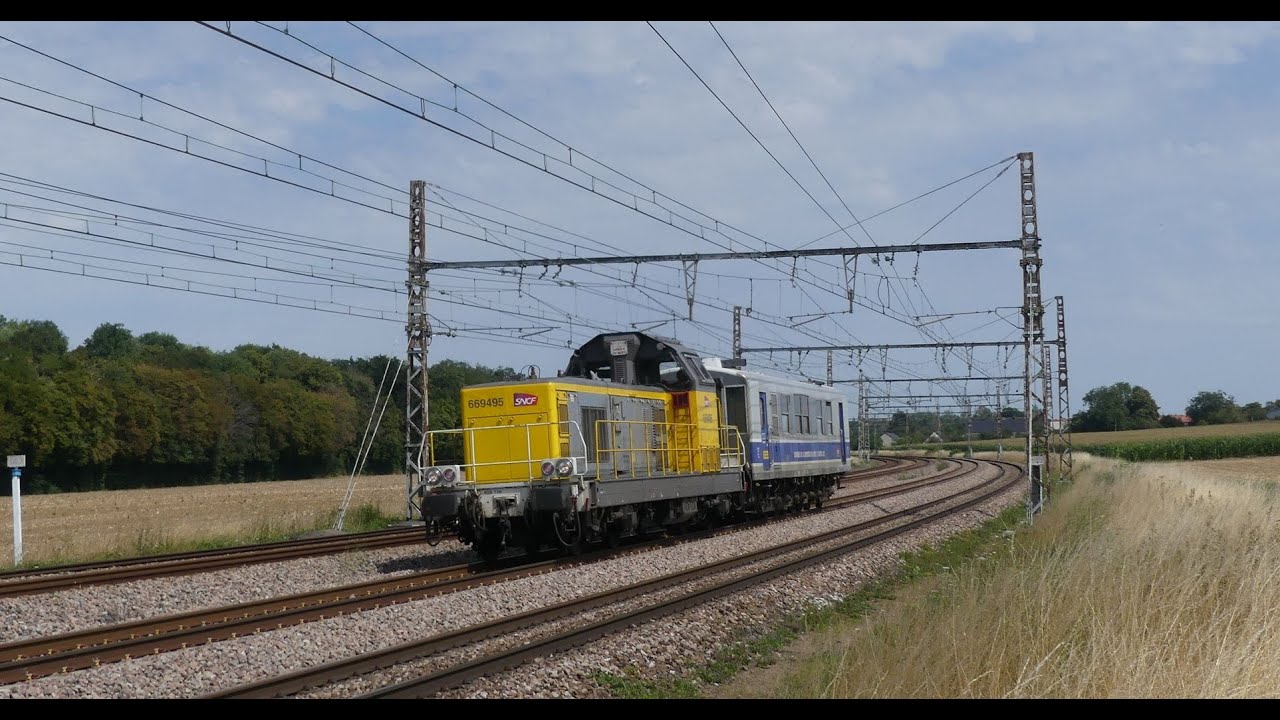 Deux jours de trains autour de Laroche-Migennes Juillet 2020