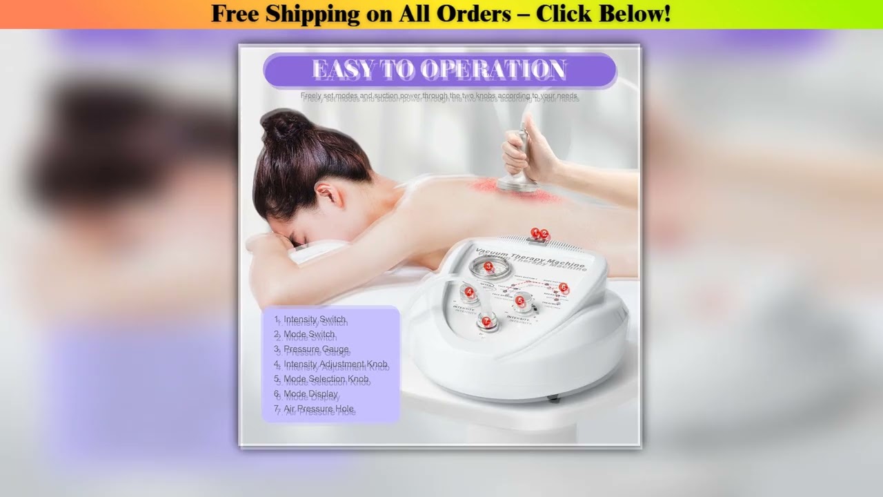 Electric Vacuum Pump Massage Breast Massager Enlargement & Butt Lifting Body Shaping for Beauty
