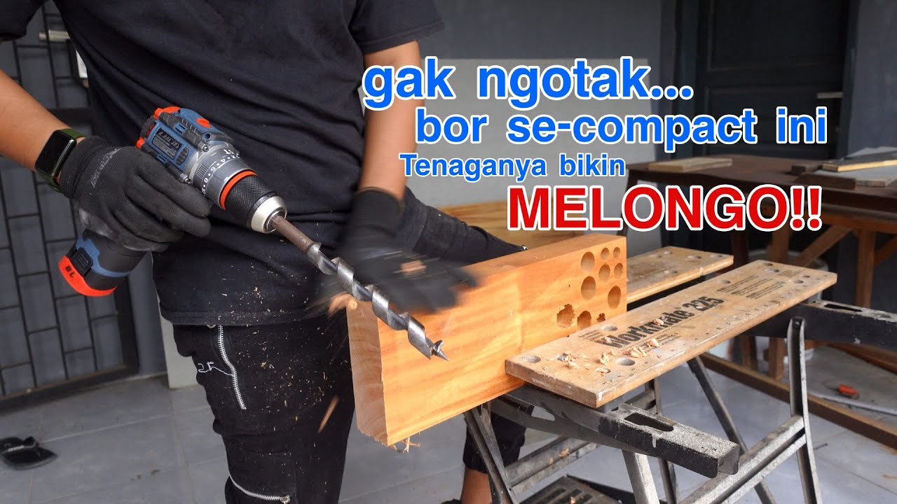 duh apalagi ini.. Bor 300rb-an performa mirip sejutaan! - LUCID LX50 CORDLESS BRUSHLESS HAMMER DRILL