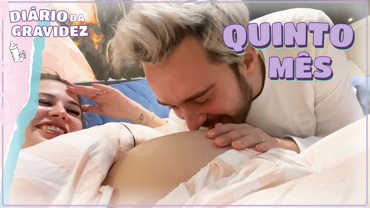 5 MESES DE GRAVIDEZ + O LE SENTIU A GIGI, EXAMES E MINHA BARRIGA