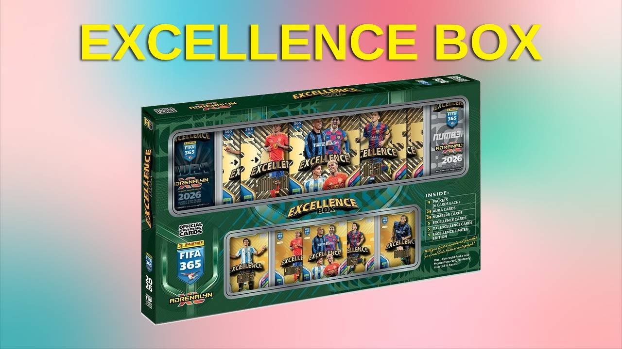 MOŻNA TU TRAFIĆ MOMENTUM MBAPPE ORAZ PALMER PARALLEL! OTWIERAM PANINI FIFA 365 2026 EXCELLENCE BOX