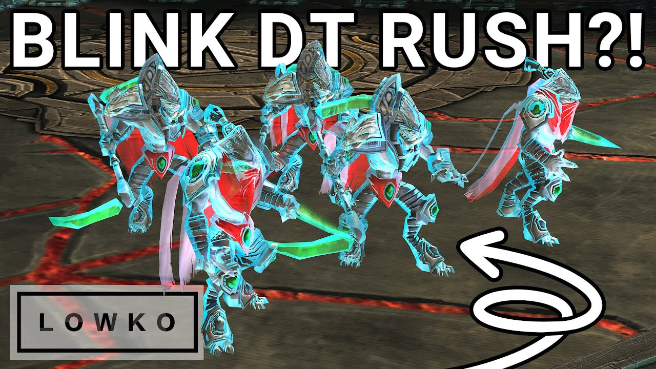 StarCraft 2: Blink DARK TEMPLAR Rush vs Reynor!