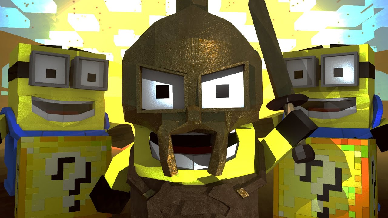 Minecraft | Lucky Block Boss Challenge - Minions Movie Apocalypse! (Atlantis Roleplay)