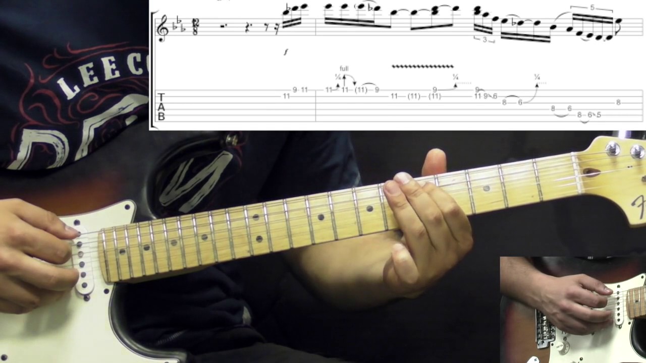 Stevie Ray Vaughan - Leave My Girl Alone - Blues Guitar Lesson (w/Tabs)