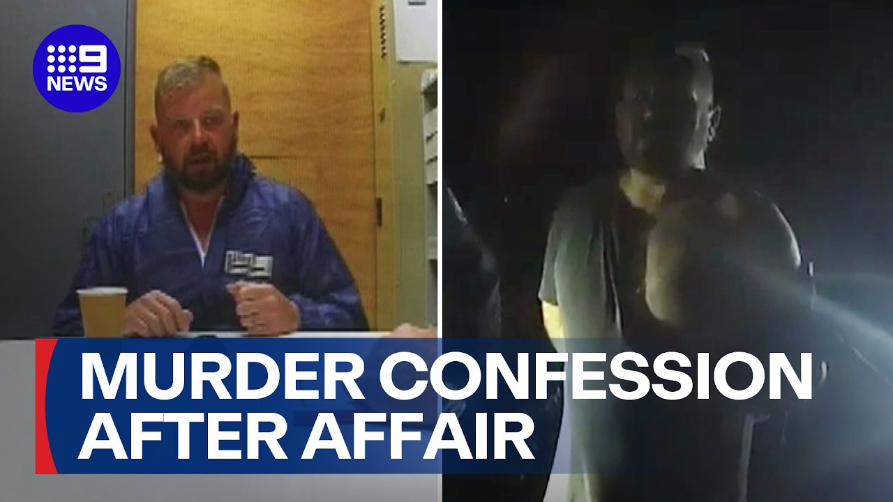 Man confesses to stabbing father-of-four following affair | 9 News Australia