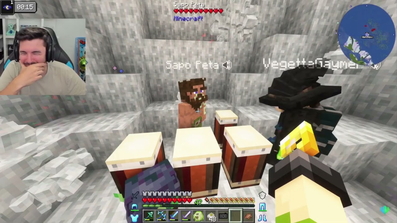 Reaccion de willy al nuevo Ritual de Sapo Peta | Karmaland 5