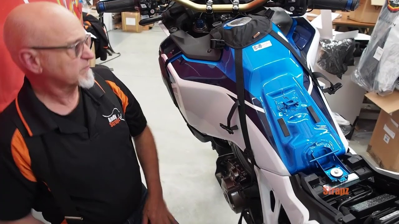 Andy Strapz Safari Pod Adventure Bike Tank Bag