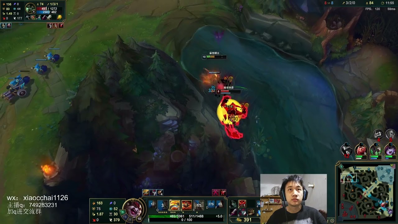 Chay Kled vs Warwick CN server D1 S13.11