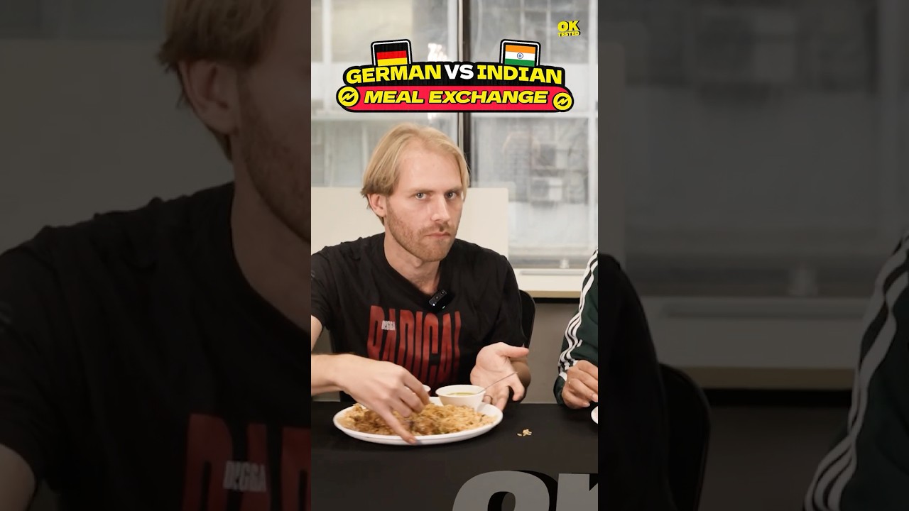 German vs Indian: Meal Exchange!