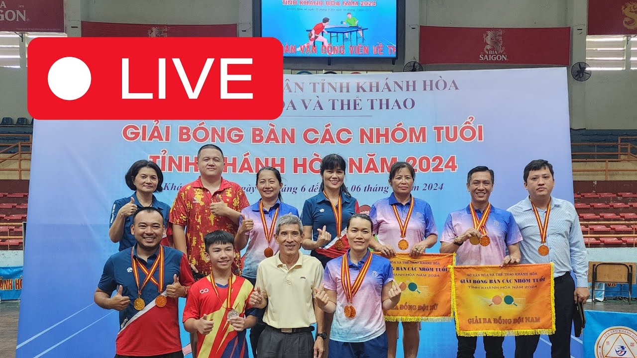 🔴 LIVETREAM 🏓 PPG CLUB 🏆NHA TRANG CITY - VIETNAM🌍 tabletennis 탁구 卓球 настольный теннис