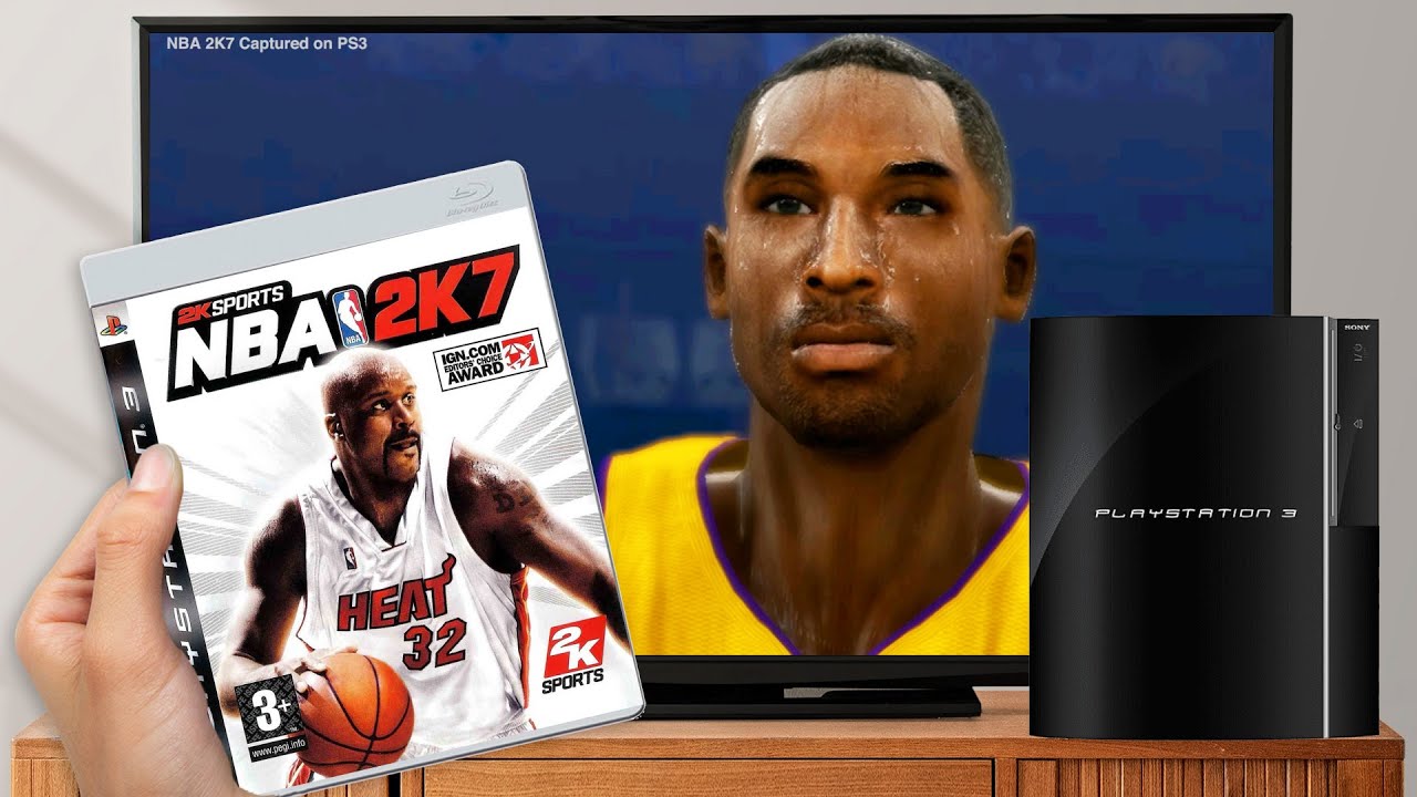 Playing NBA 2k7 like it's 2007 on PS3 🏀 Lakers VS Cavaliers PS3 Gameplay