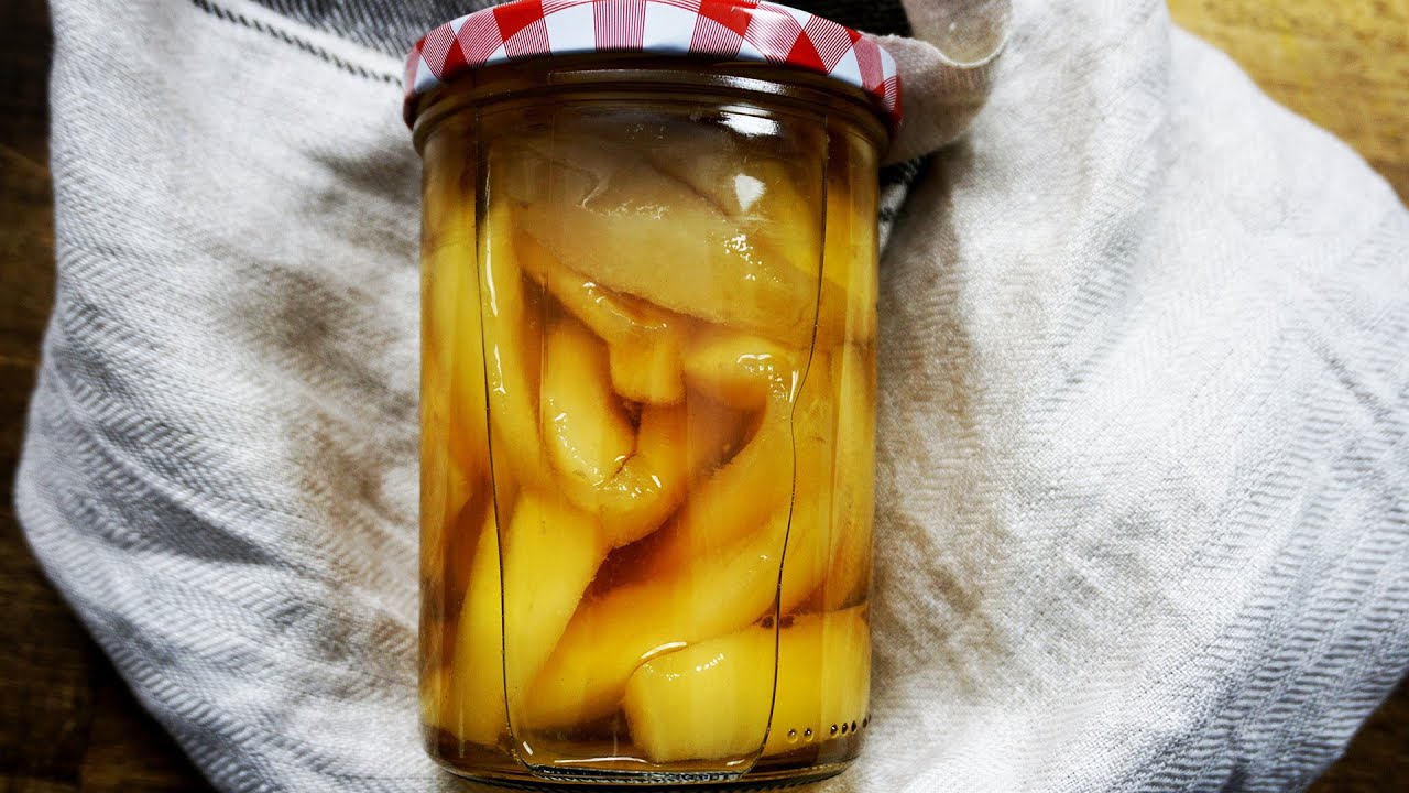 Karamell Birnen einkochen - Rezept und Anleitung - Natürlich Lecker
