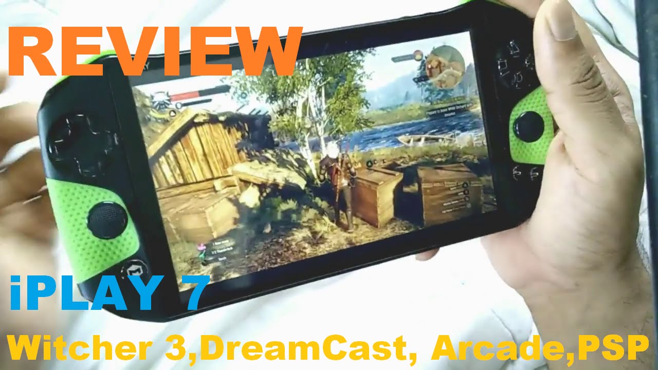 Tegra iplay 7 Handheld Review (Witcher 3, PSP,DC, Mame): Almost there!