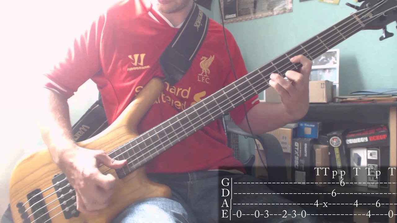 Incubus - Just A Phase [Bass Cover + Tab]