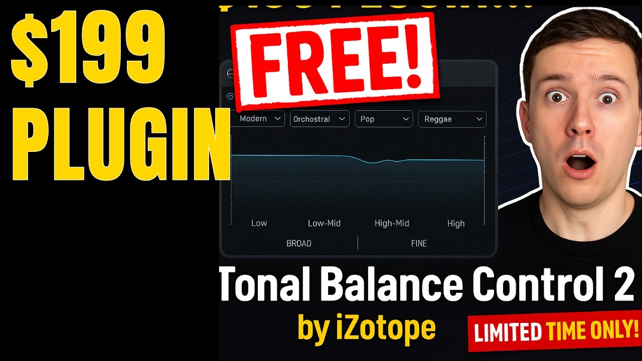 FREE iZotope Plugin Alert – Tonal Balance Control 2 Mastering Hack!