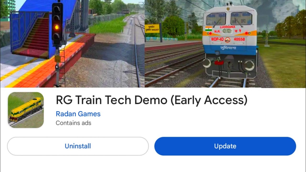 RG Train Tech Demo NEW UPDATE 🔥 | Release Date Kab? Developer Photos LEAKED 🚆 Latest News