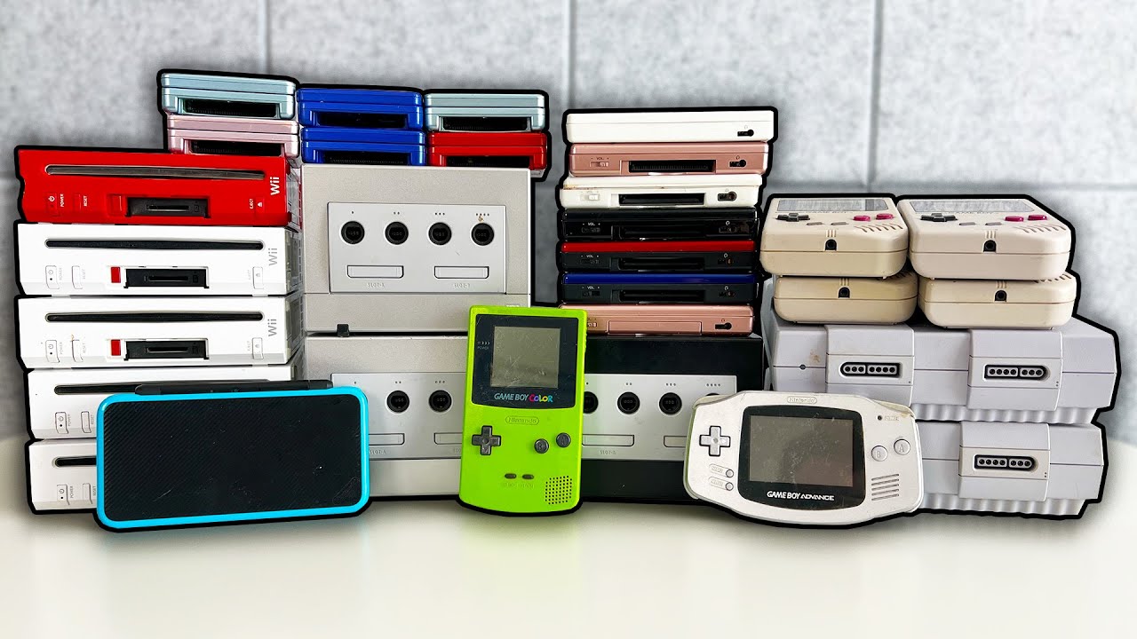 Я купил 29 консолей Nintendo в Goodwill...
