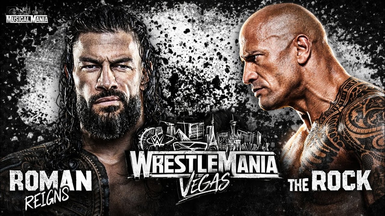 THE ROCK VS ROMAN REGINS 🤯|| WWE2K25 NETFLIX EDITION #wwe #romanreigns #therock #wrestling 