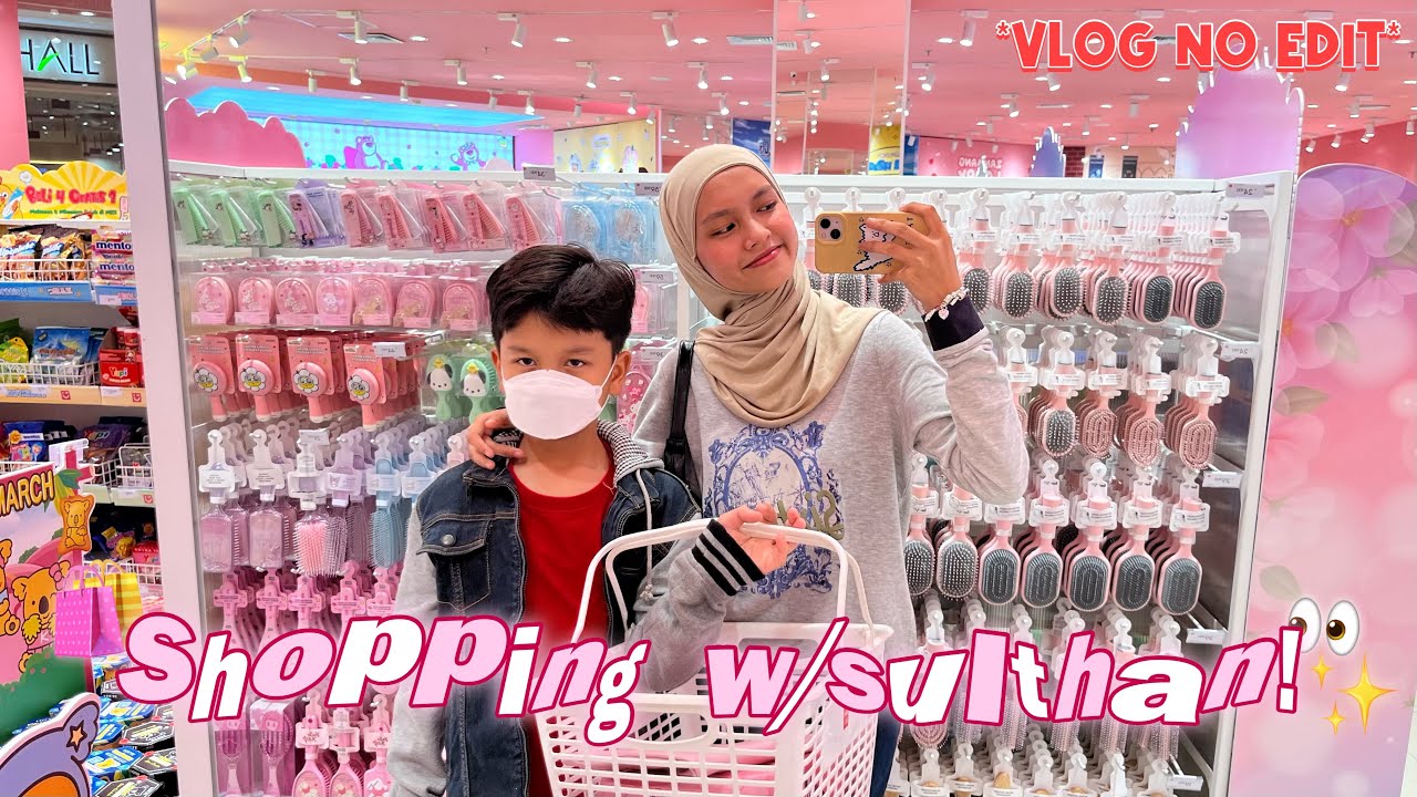 BELANJA DITEMENIN SULTAN‼️🛍️ No Edit! Beli Barang Serba Loopy✨ - mini vlog real life #30 -