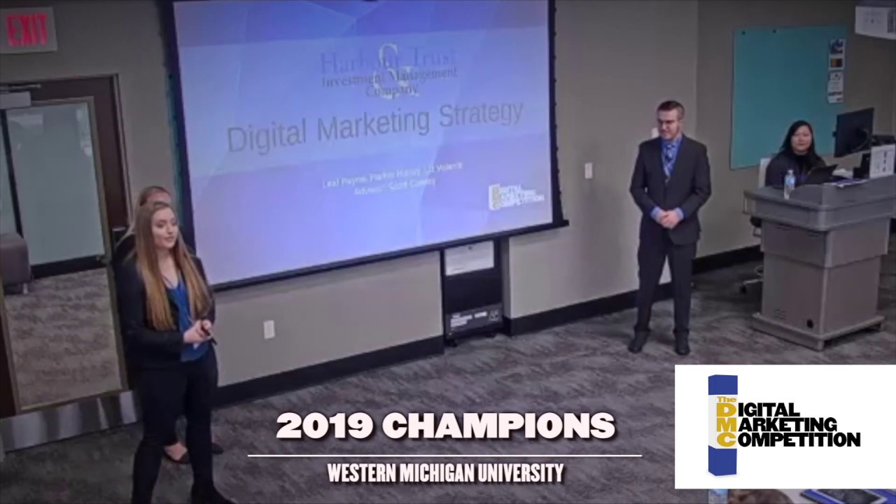 Digital Marketing Competition - Western Michigan Univ. 2019 Champions