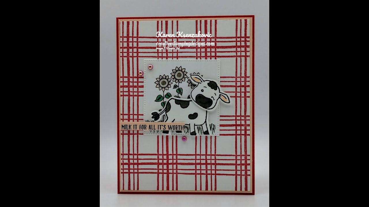 Stampin' Up! Cutest Cows