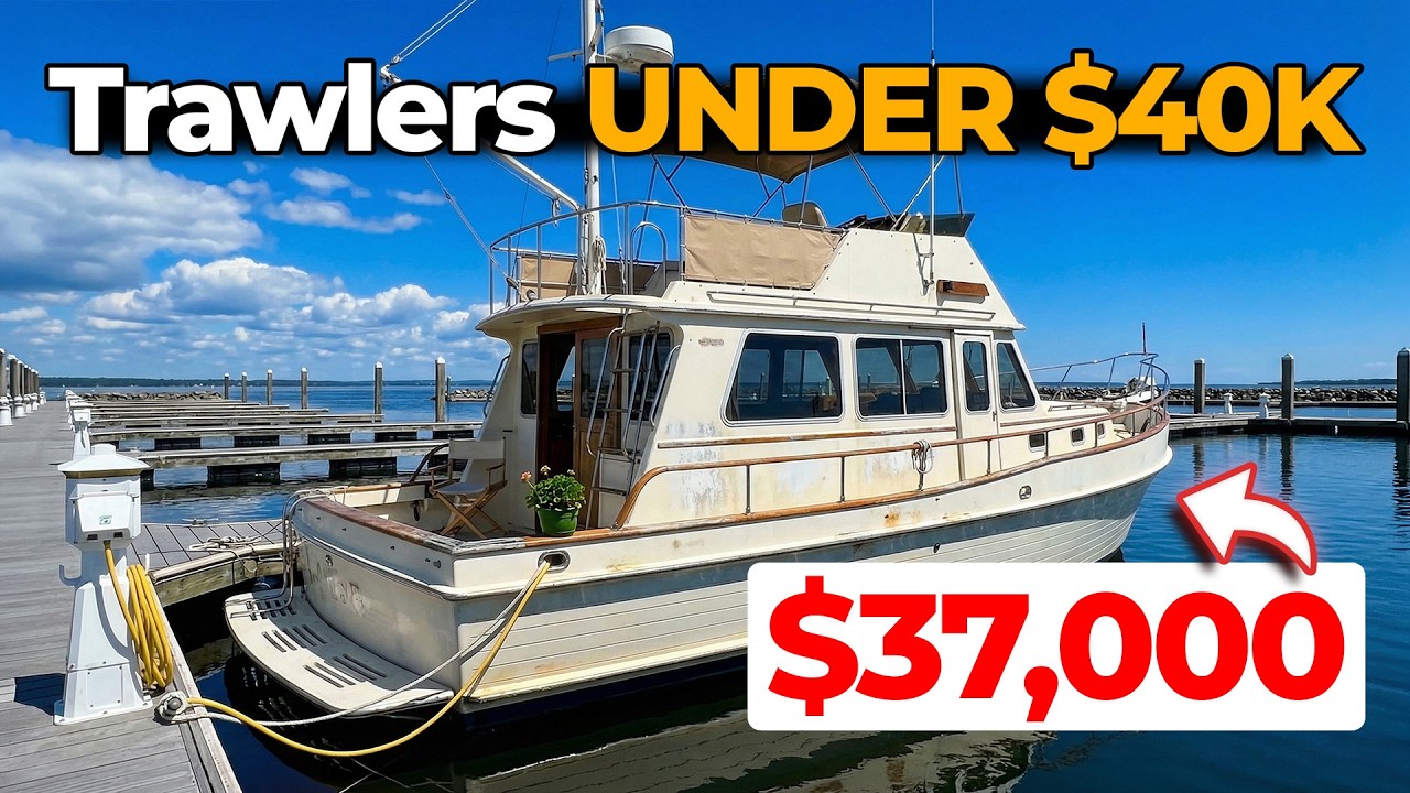 10 Comfortable Liveaboard Trawlers for Couples Under $40k