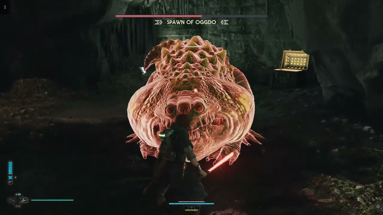 Spawn of oggdo - Jedi Grandmaster - no damage - Narrowest setting