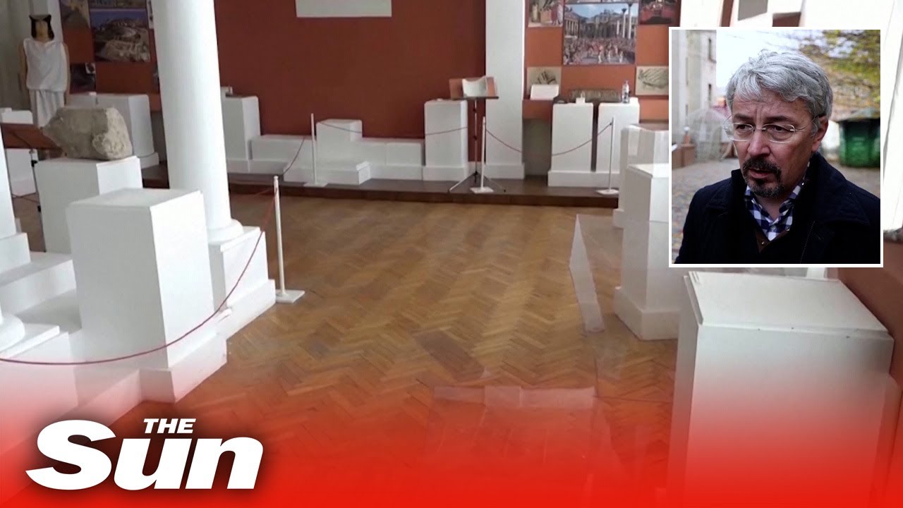 Russia looted priceless art and museum pieces from Kherson says Ukraine's Culture Minister