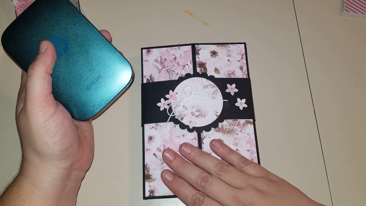 Mini waterfall book for 2x3 photos pt1