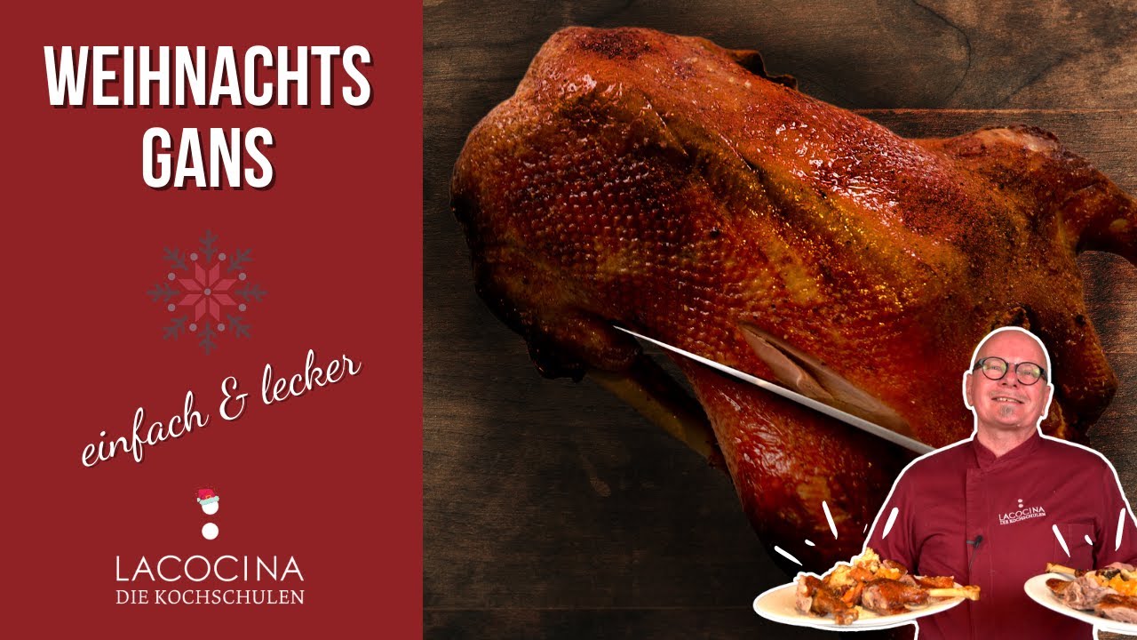 🎄Weihnachtsgans / G&auml;nsebraten zubereiten. Calle `s knuspriges & einfaches Rezept.🎅