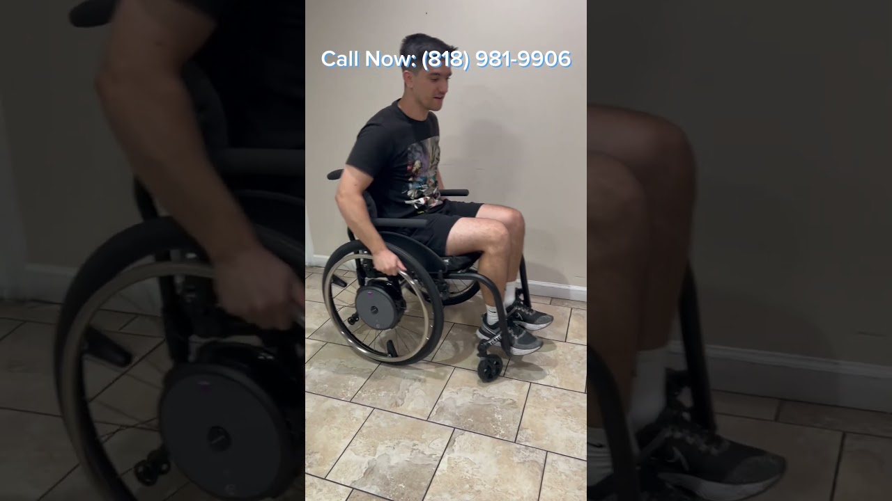 E-Motion Dual Drive Power Assist System # #wheelchair #mobility #fyp #shermanoaksmed